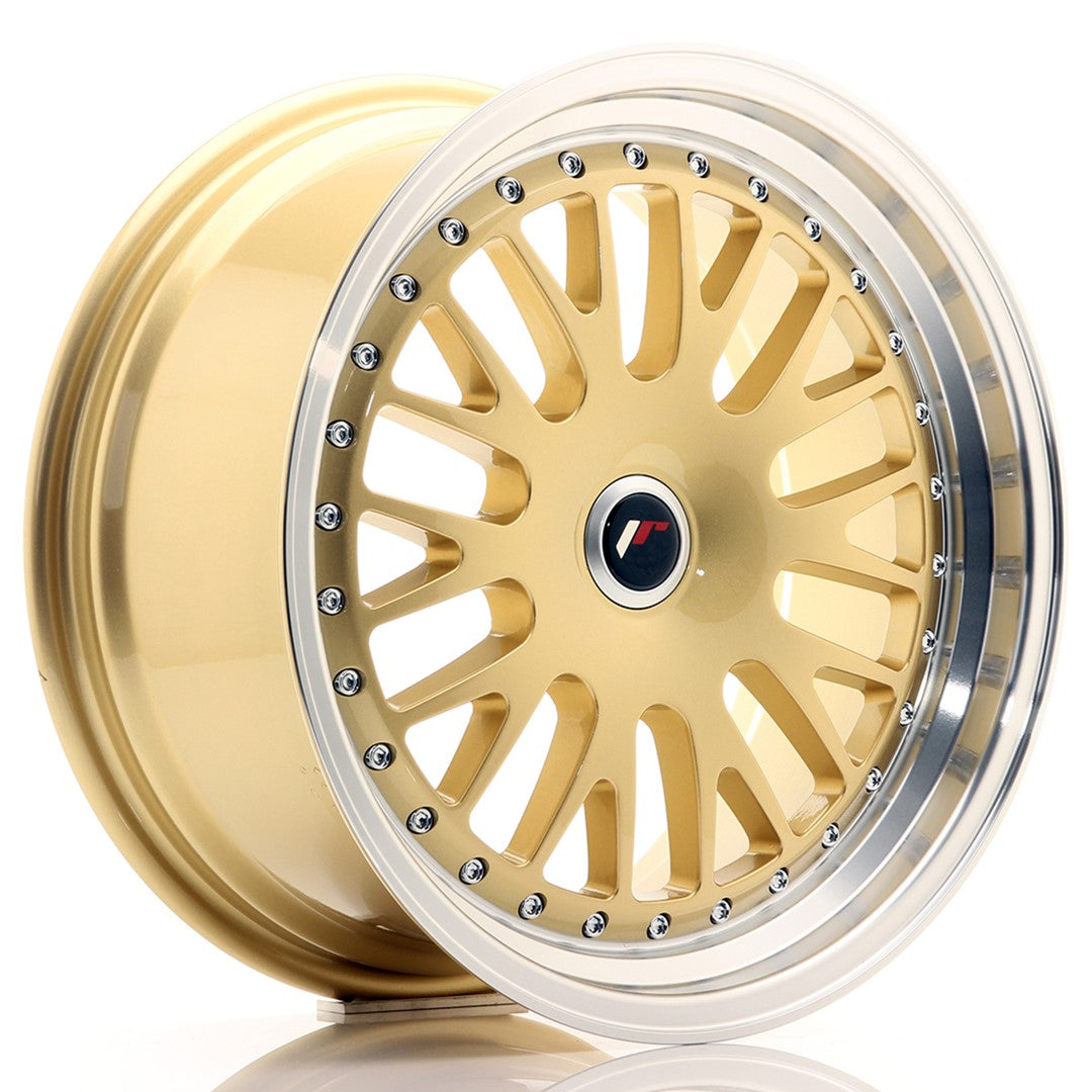 Jante Japan Racing JR10 R17 8J ET35 Auriu cu Buze CNC - PCD Configurabil