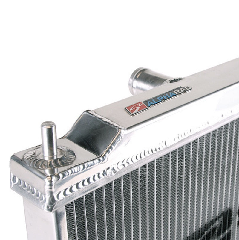 Radiator de apa Skunk2 Alpha de inaltime completa din aluminiu pentru Honda Civic si CRX 1988-1991 (ED)