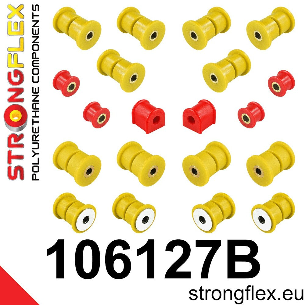 Kit bucse poliuretan Strongflex suspensie spate - Mazda MX-5 / Miata / Roadster - 106127B