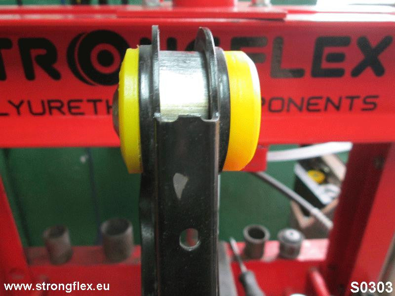 Schema montaj - Kit complet bucse poliuretan Strongflex pentru suspensie SPORT - BMW Seria 1, Seria 3 - 036215A