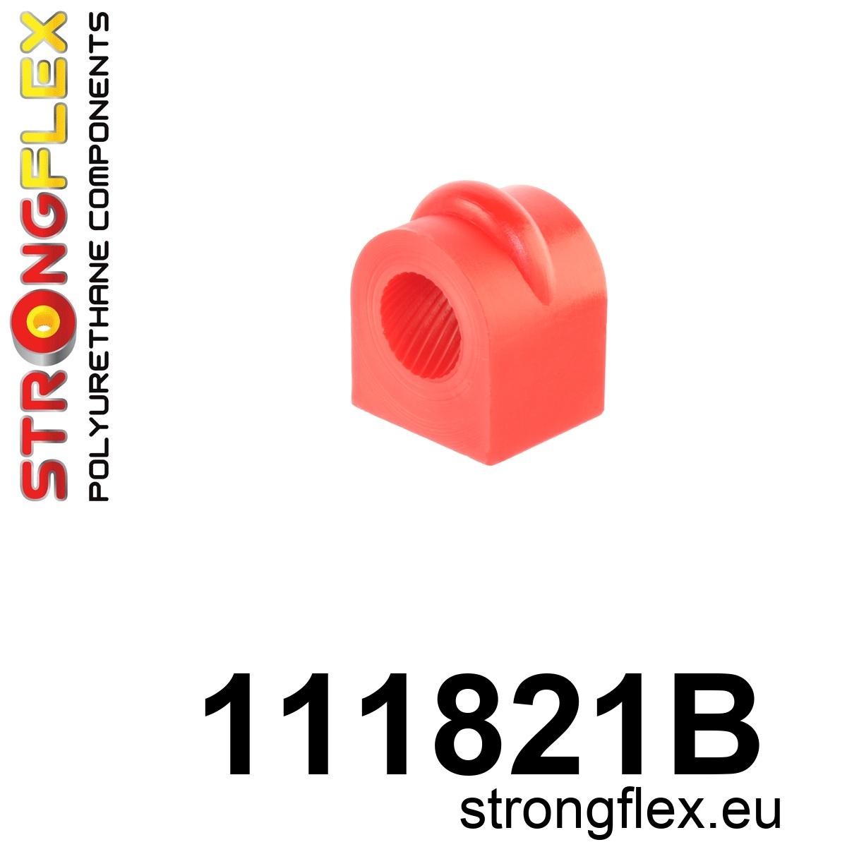 Bucsa poliuretan Strongflex bara stabilizatoare spate - Mercedes-Benz C-CLASS, Mercedes-Benz E-CLASS ... - 111821B