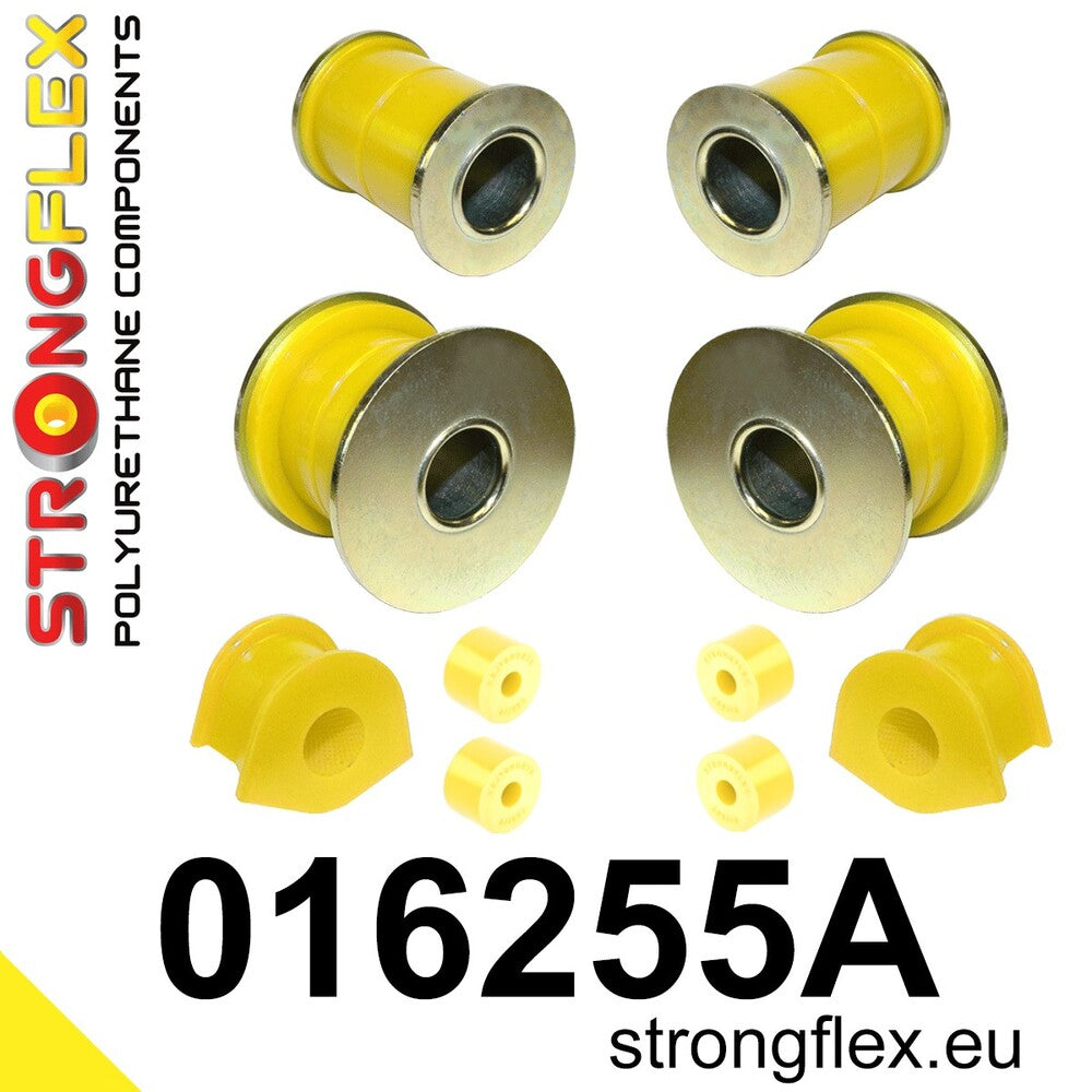 Kit bucse poliuretan Strongflex suspensie fata SPORT - Alfa Romeo 145 / 146, 155, GTV, Spider - 016255A