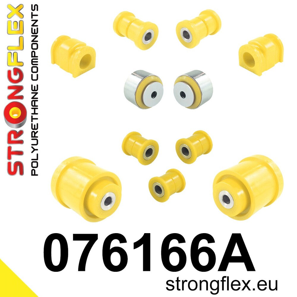 Kit complet bucse poliuretan Strongflex pentru suspensie SPORT - Ford Fiesta - 076166A