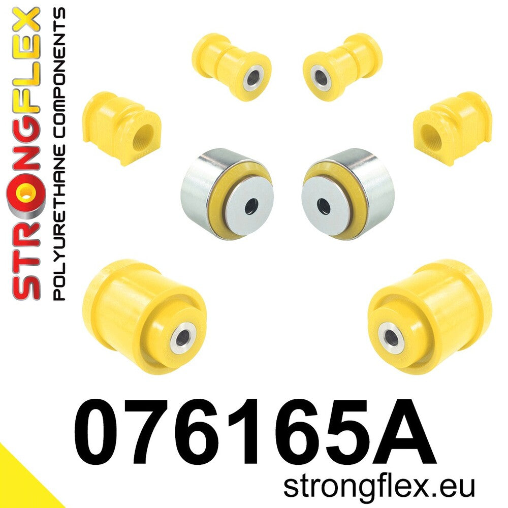 Kit bucse poliuretan Strongflex suspensie fata si punte spate SPORT - Ford Fiesta - 076165A