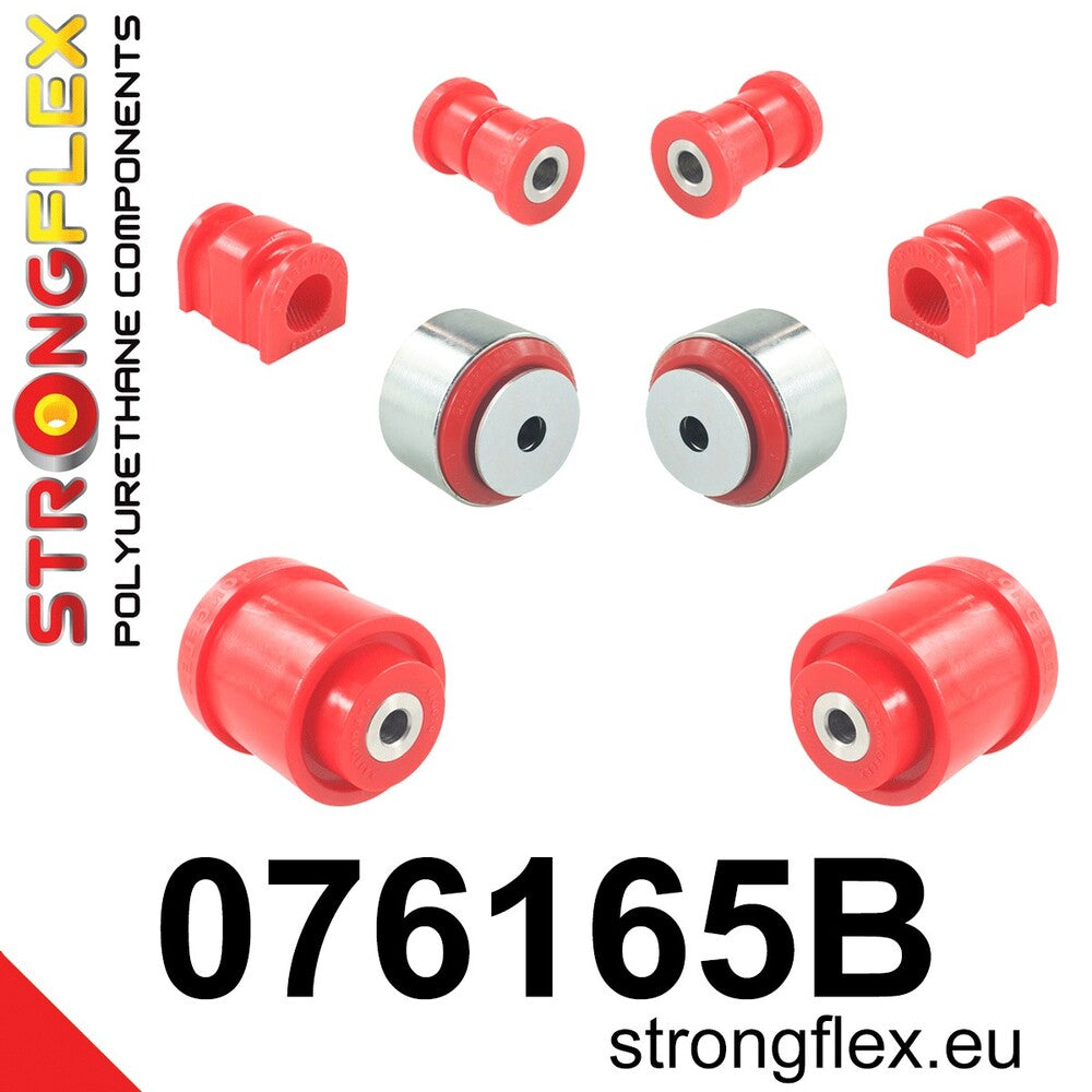 Kit bucse poliuretan Strongflex suspensie fata si punte spate - Ford Fiesta - 076165B