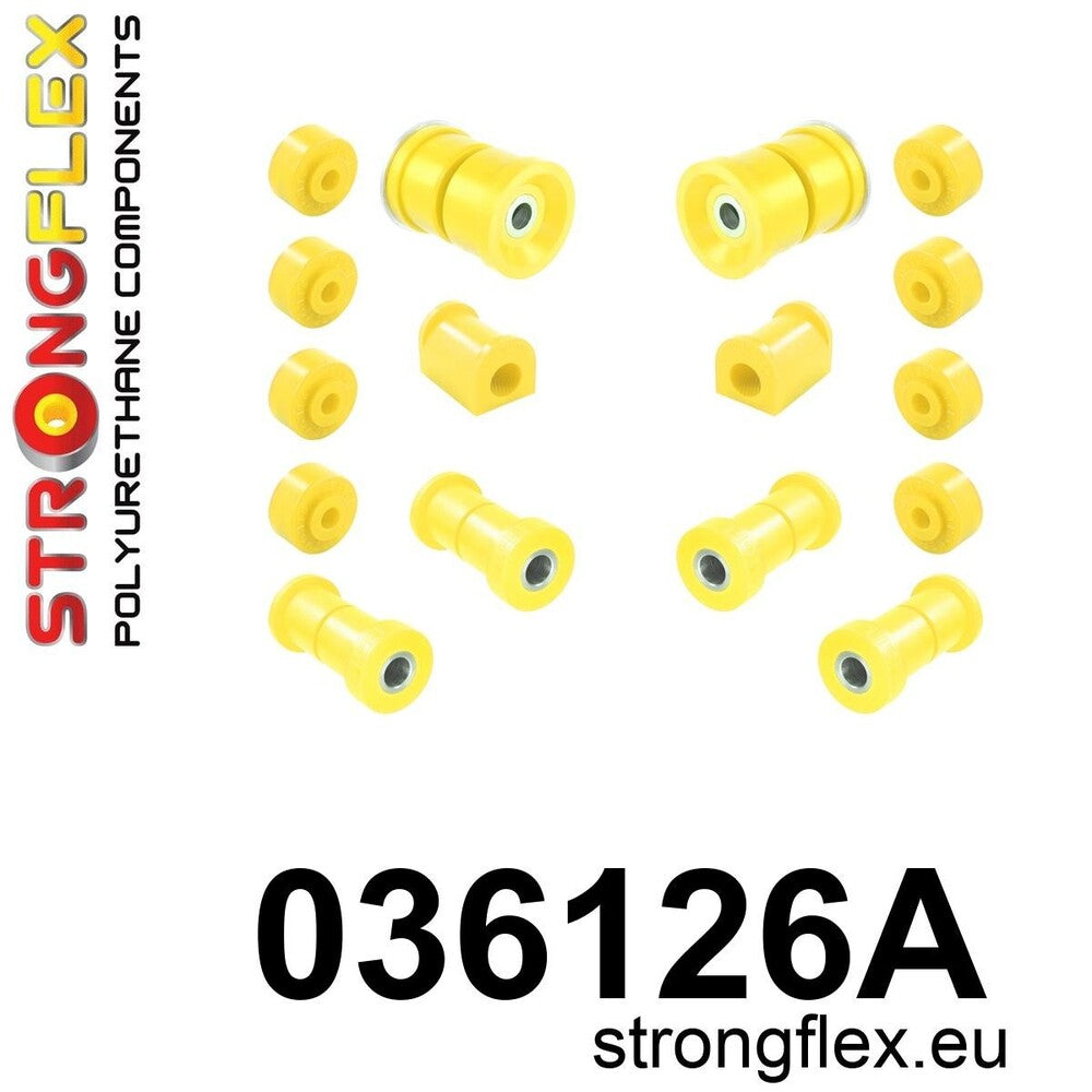 Kit bucse poliuretan Strongflex suspensie spate SPORT - BMW Seria 5, Seria 6 - 036126A