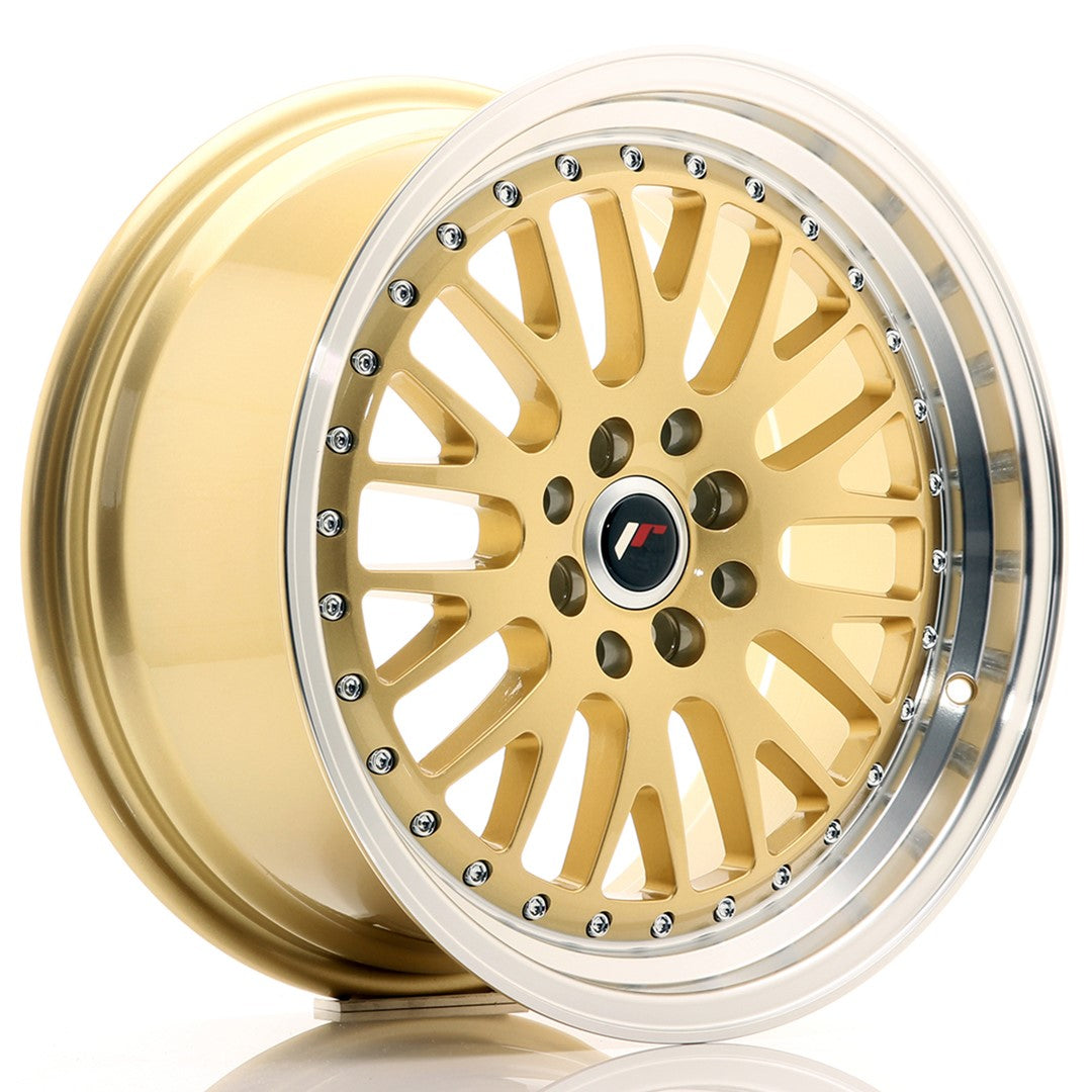 Jante Japan Racing JR10 R17 8J ET35 Auriu cu Buze CNC - PCD Configurabil