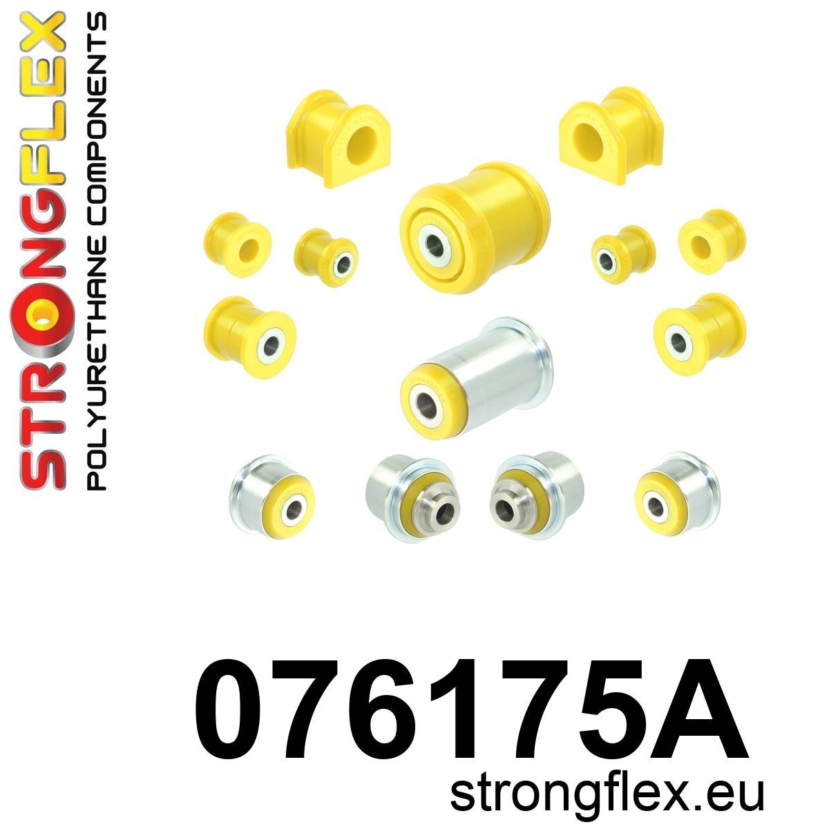 Kit bucse poliuretan Strongflex suspensie spate SPORT - Ford Mustang - 076175A
