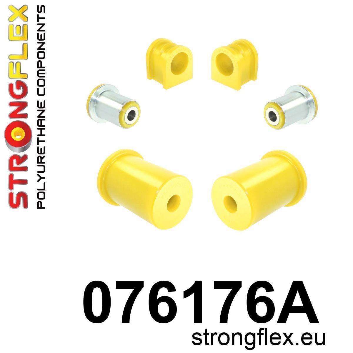 Kit bucse poliuretan Strongflex suspensie fata SPORT - Ford Mustang - 076176A