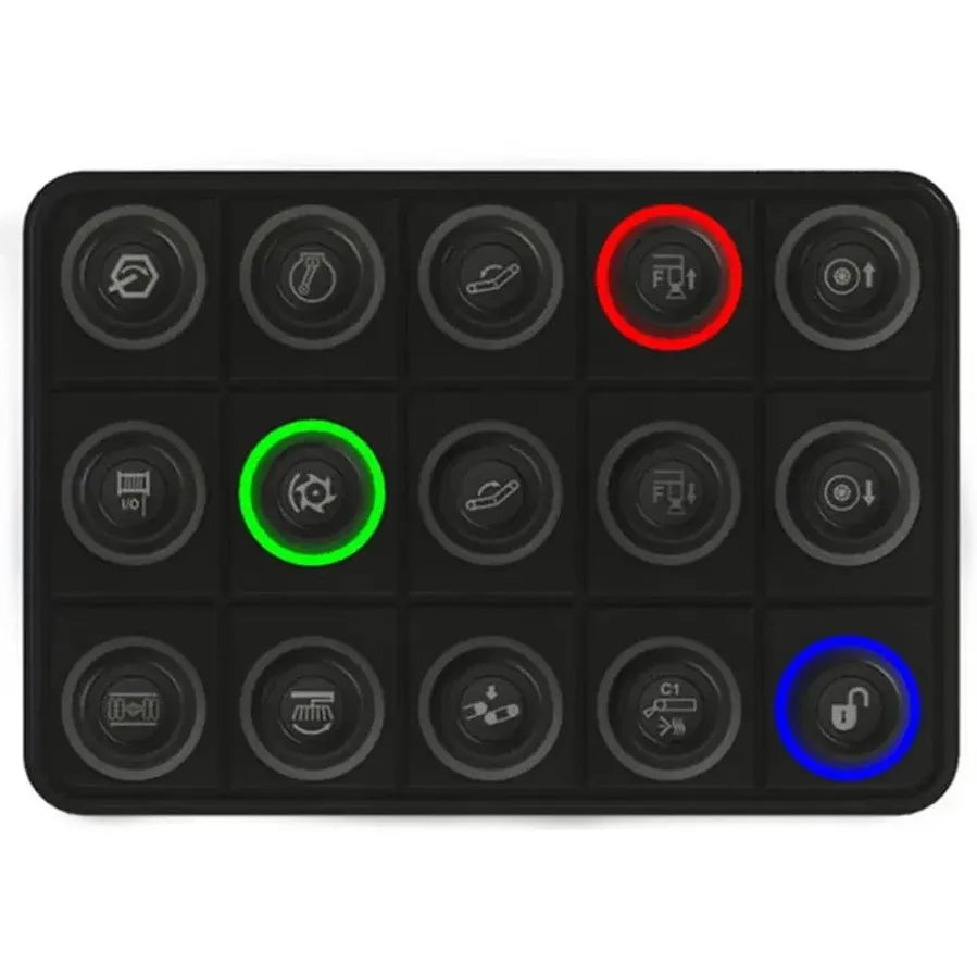 Tastatura CAN Ecumaster cu Butoane RGB