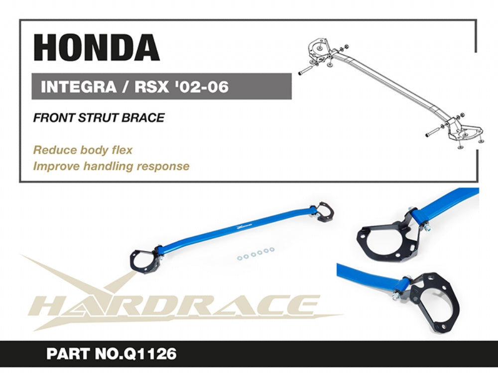 Bara rigidizare telescoape fata Hardrace pentru Honda Integra - Q1126