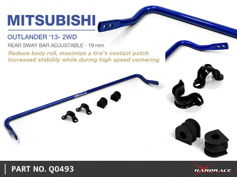 Bara stabilizatoare spate Hardrace pentru Mitsubishi Outlander - Q0493