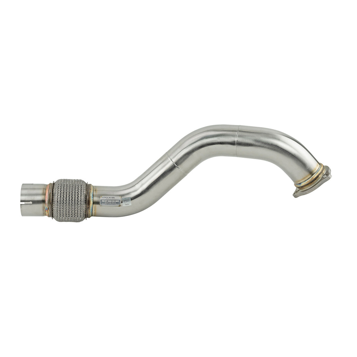 Downpipe Skunk2 Alpha de 76 mm cu catalizator pentru Honda Civic Type R FK8 2017-2021