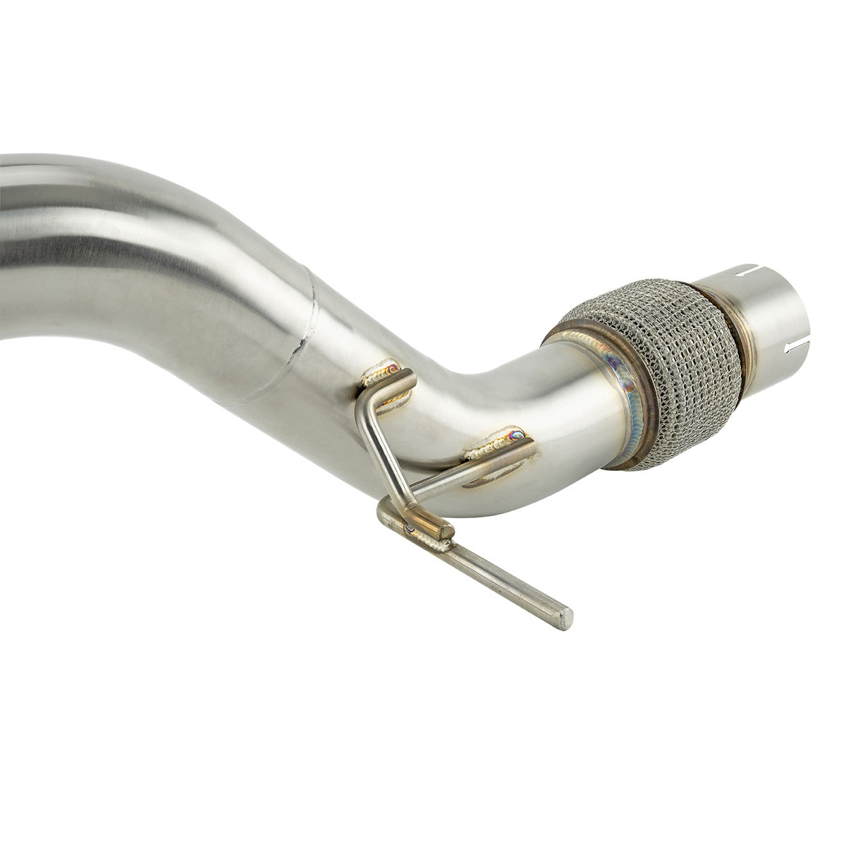 Downpipe Skunk2 Alpha de 76 mm cu catalizator pentru Honda Civic Type R FK8 2017-2021
