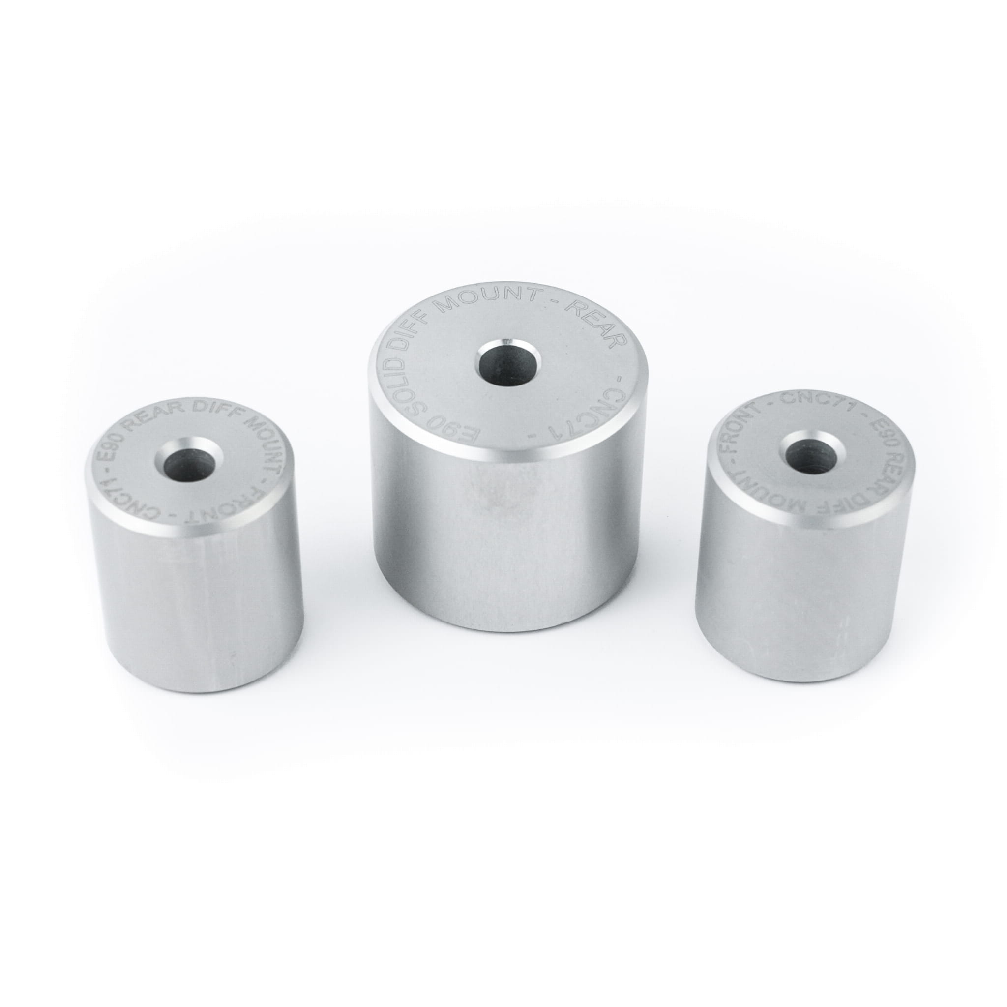 Set bucse rigide aluminiu diferential BMW E81/E82/E87/E88 E90/E91/E92/E93