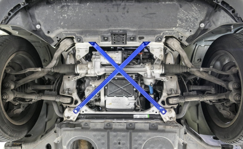 Bara rigidizare in patru puncte inferior fata Hardrace pentru Mercedes-Benz C-Class / GLC - Q0380