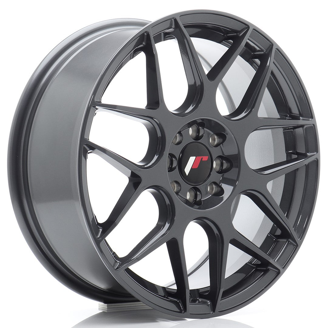 Jante Japan Racing JR18 R17 7J ET40 Gri Intens - PCD Configurabil