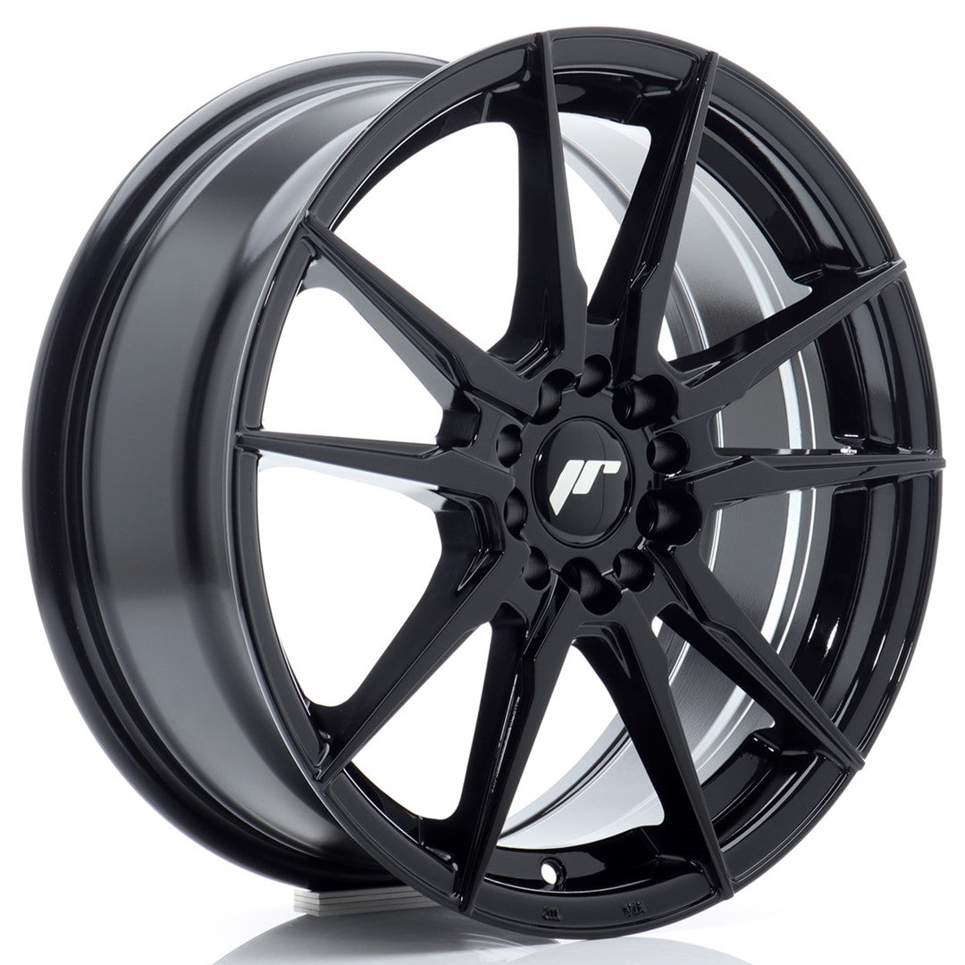 Jante Japan Racing JR21 R17 7J ET25 Negru Lucios - PCD Configurabil