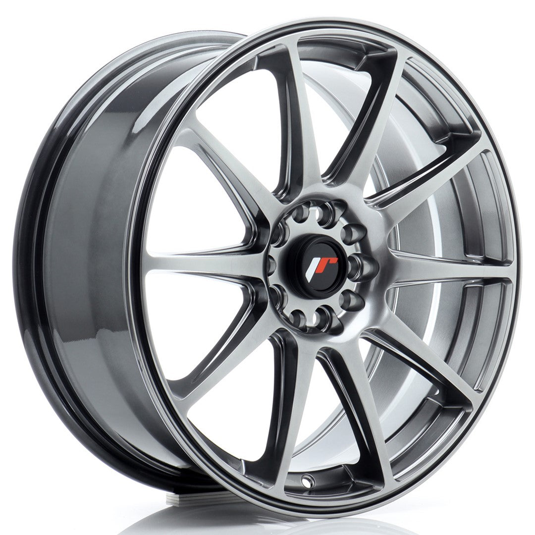Jante Japan Racing JR11 R18 7.5J ET35 Negru Intens - PCD Configurabil