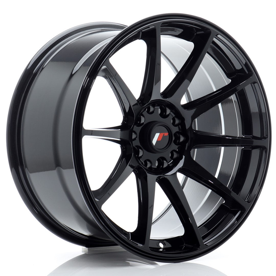 Jante Japan Racing JR11 R18 9.5J ET30 Negru Lucios - PCD Configurabil