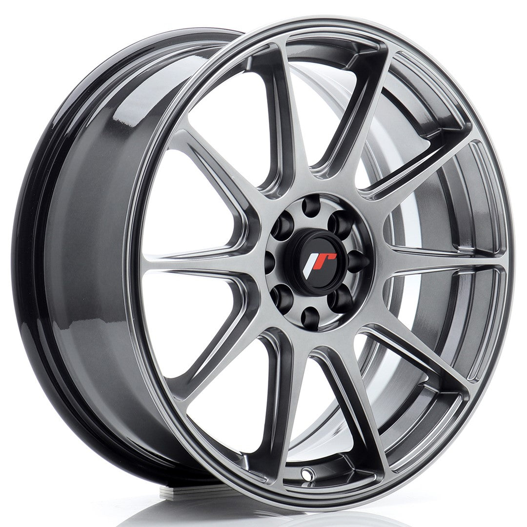 Jante Japan Racing JR11 R17 7J ET25 Negru Intens - PCD Configurabil