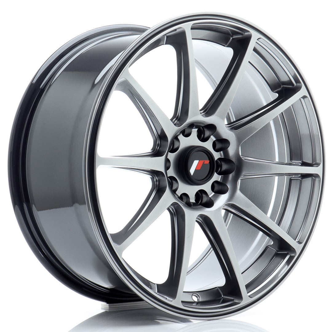 Jante Japan Racing JR11 R18 8.5J ET35 Negru Intens - PCD Configurabil