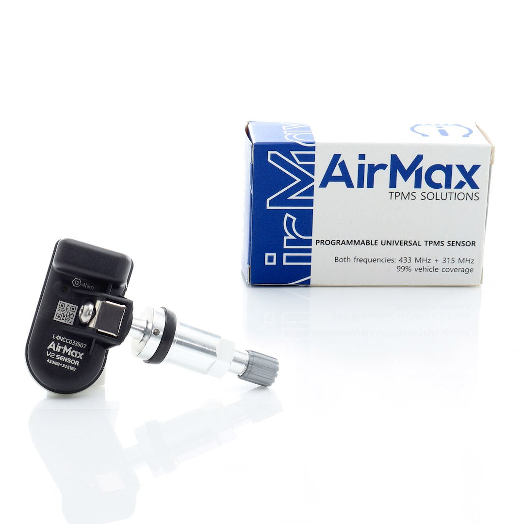 Senzor Presiune Roti TPMS Universal AirMax V2 315+433MHz Argintiu