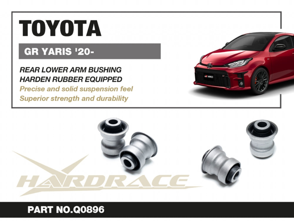 Set bucse brat suspensie inferior spate Hardrace pentru Toyota GR Corolla / GR Yaris - Q0896