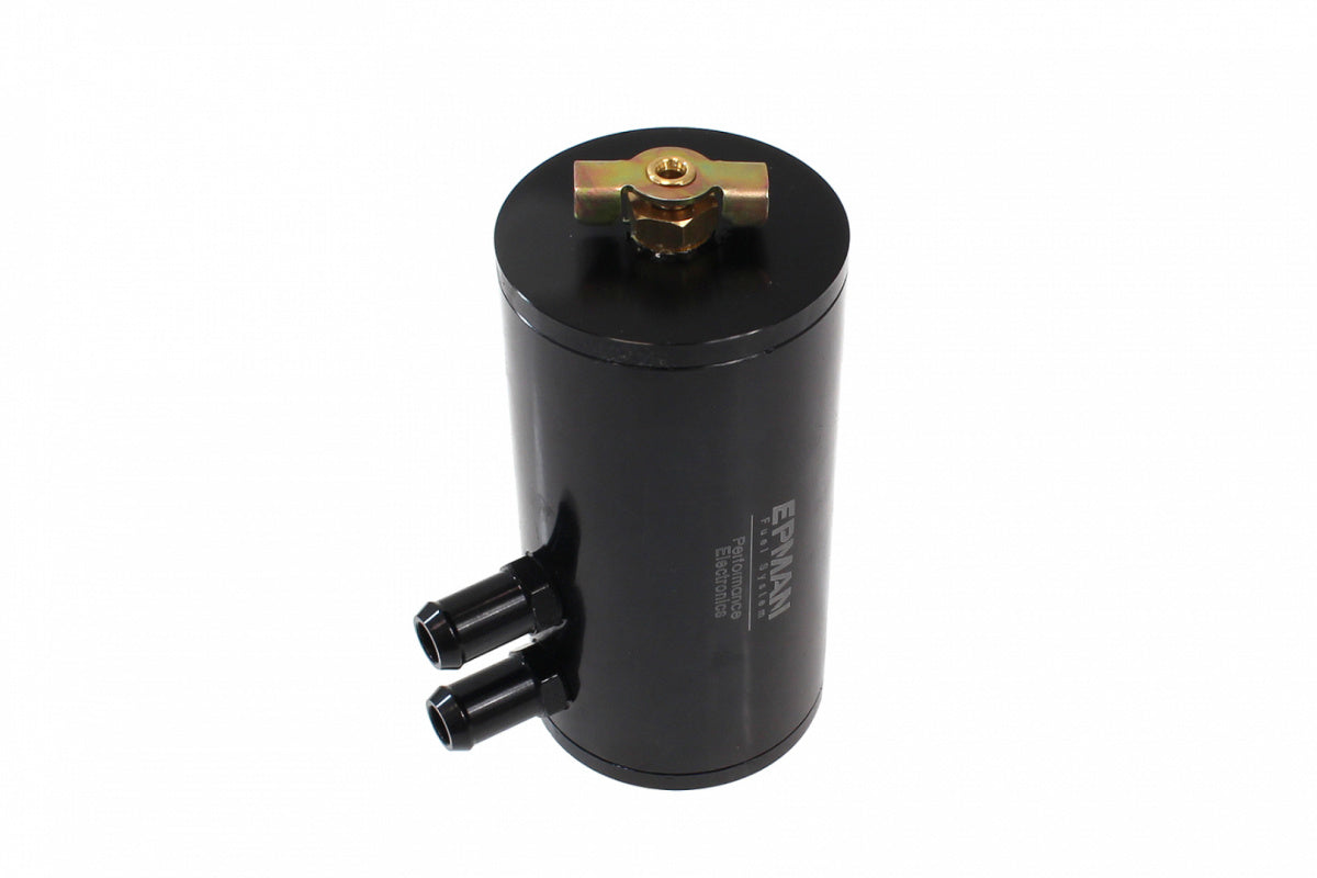 Oil Catch Can 0,3L 12mm 15mm Negru
