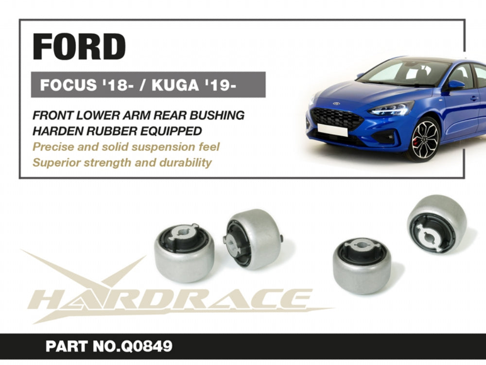 Set bucse brat suspensie inferior fata spate Hardrace pentru Ford Focus / Focus ST - Q0849