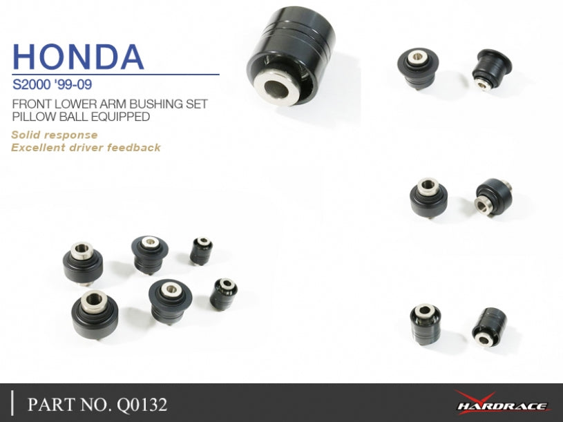 Set brat suspensie bucsa inferior fata Hardrace pentru Honda S2000 - Q0132