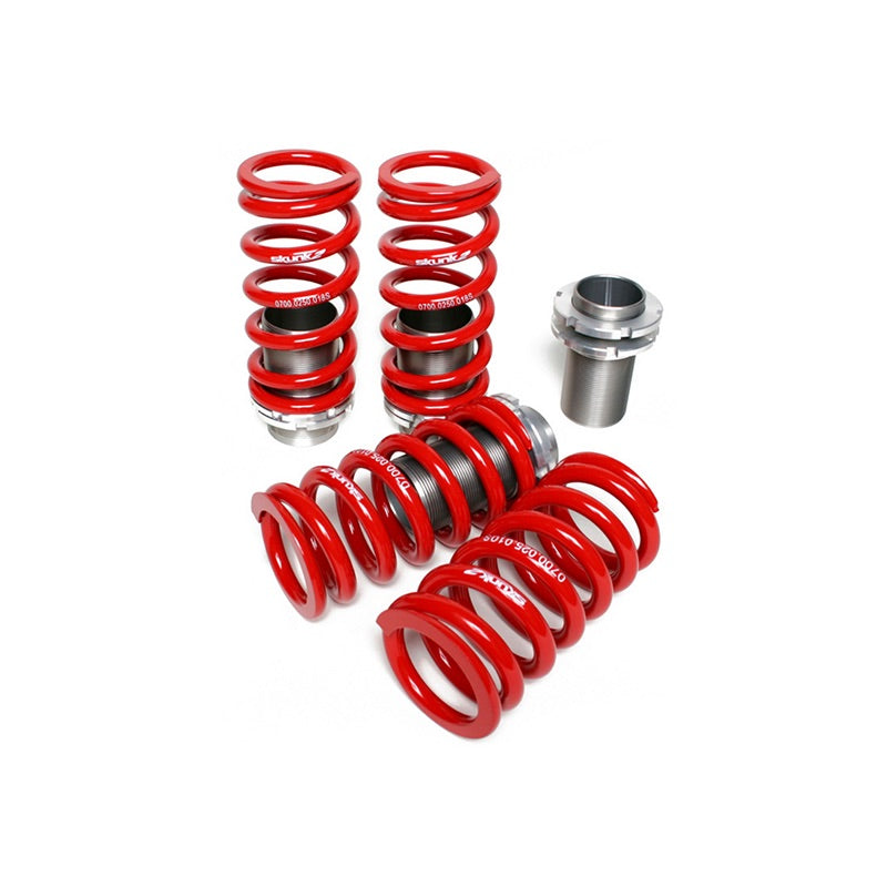 Kit Skunk2 Drag Launch cu mansoane filetate si arcuri pentru Honda Civic 1989-2000, CRX si Integra, fara amortizoare