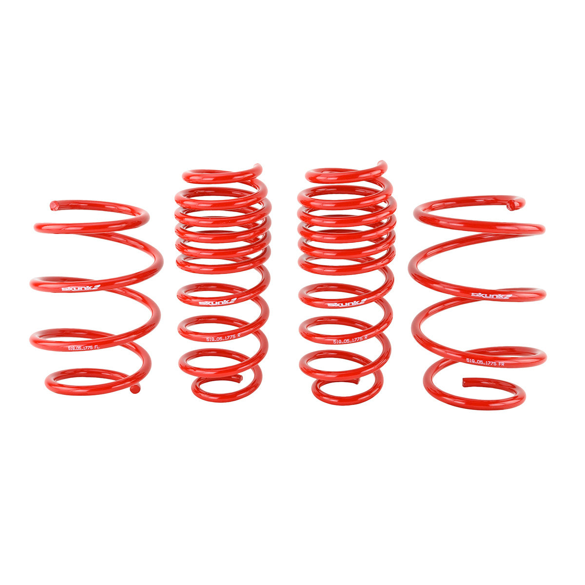 Set arcuri sport (coborare) Skunk2 pentru Honda Civic 2016-2021 (10, fara Type R)