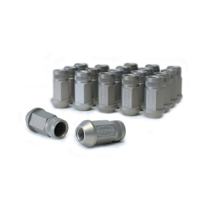 Set 20 piulite de roata Skunk2 din aluminiu 7075 forjat, M12 x 1,5, anodizate dur