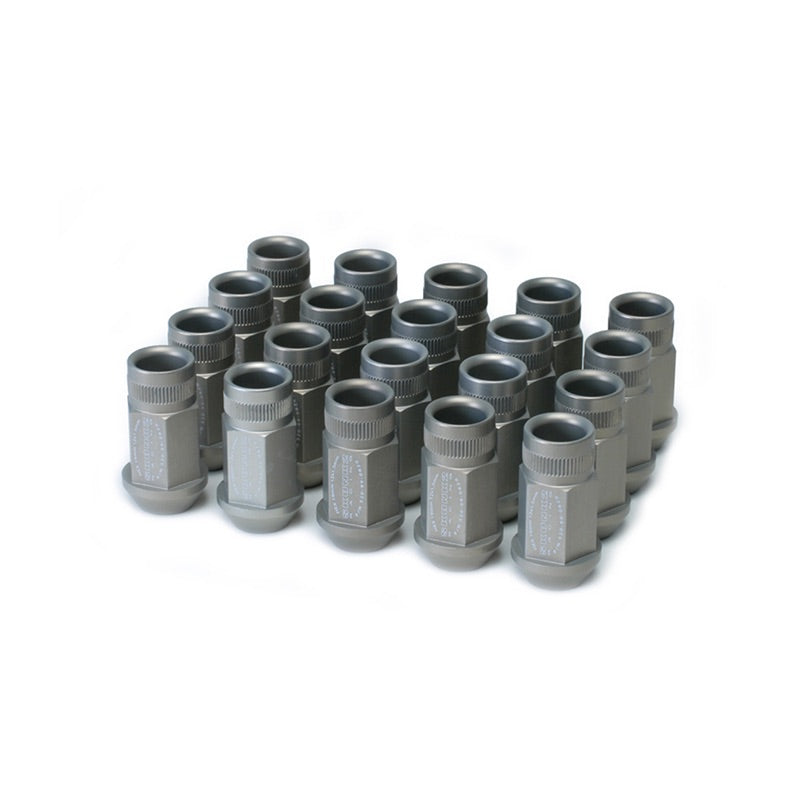 Set 20 piulite de roata Skunk2 din aluminiu 7075 forjat, M12 x 1,5, anodizate dur