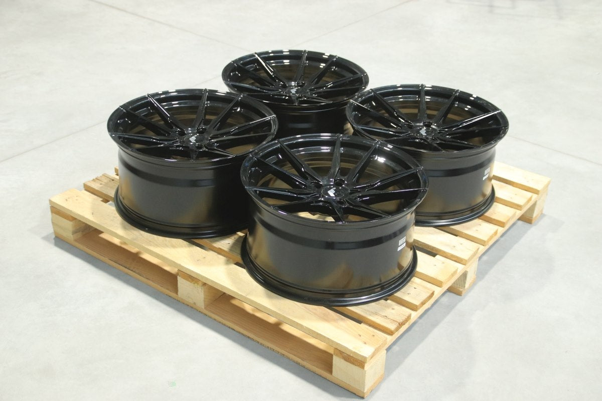 Set Jante Japan Racing JR21 19x9,5 ET29 5x112 Negru Lucios