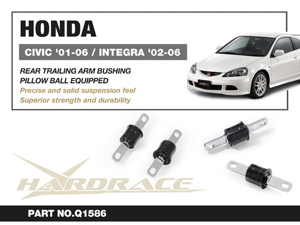 Set bucse brat longitudinal spate Hardrace pentru Honda CR-V / Civic - Q1586