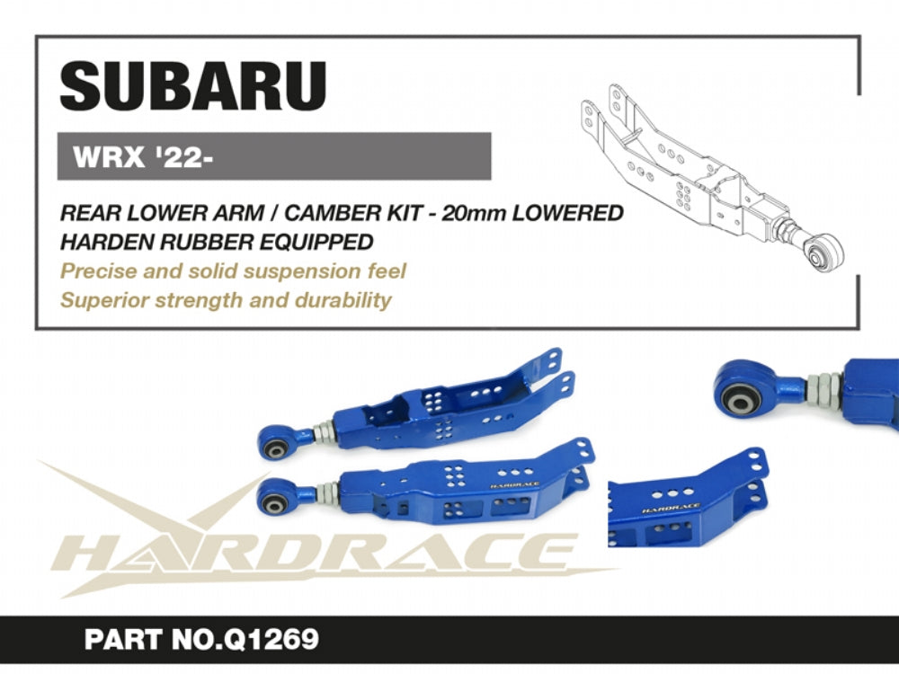 Kit corectie camber brat suspensie inferior spate Hardrace pentru Subaru BRZ / Forester / Toyota GR 86 / GT86 - Q1269