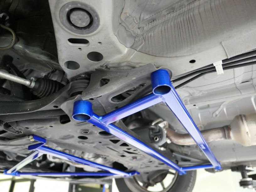 Bara rigidizare in patru puncte inferior fata Hardrace pentru Suzuki Ignis - Q0450
