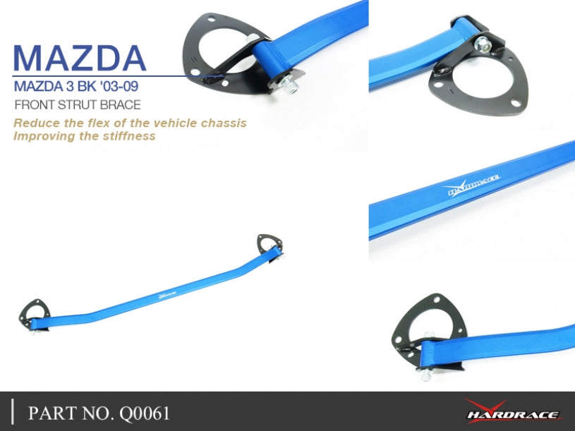 Bara rigidizare telescoape fata Hardrace pentru Mazda Mazda 3 - Q0061
