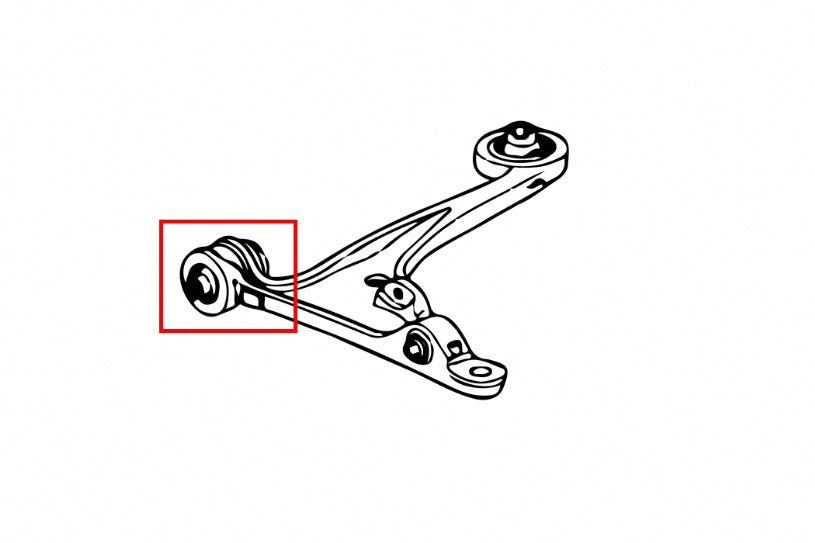 Set bucse brat suspensie inferior fata Hardrace pentru Honda S2000 - 6870
