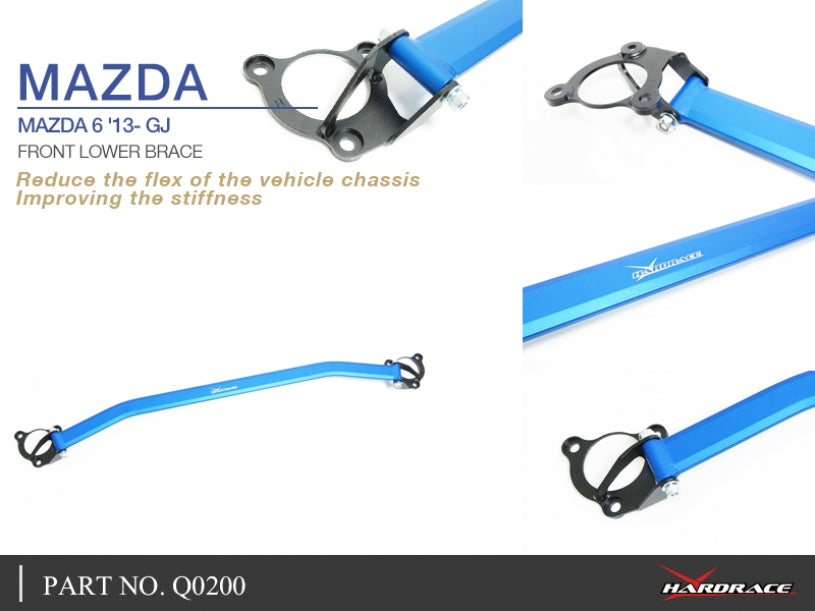 Bara rigidizare telescoape fata Hardrace pentru Mazda Mazda 6 - Q0200