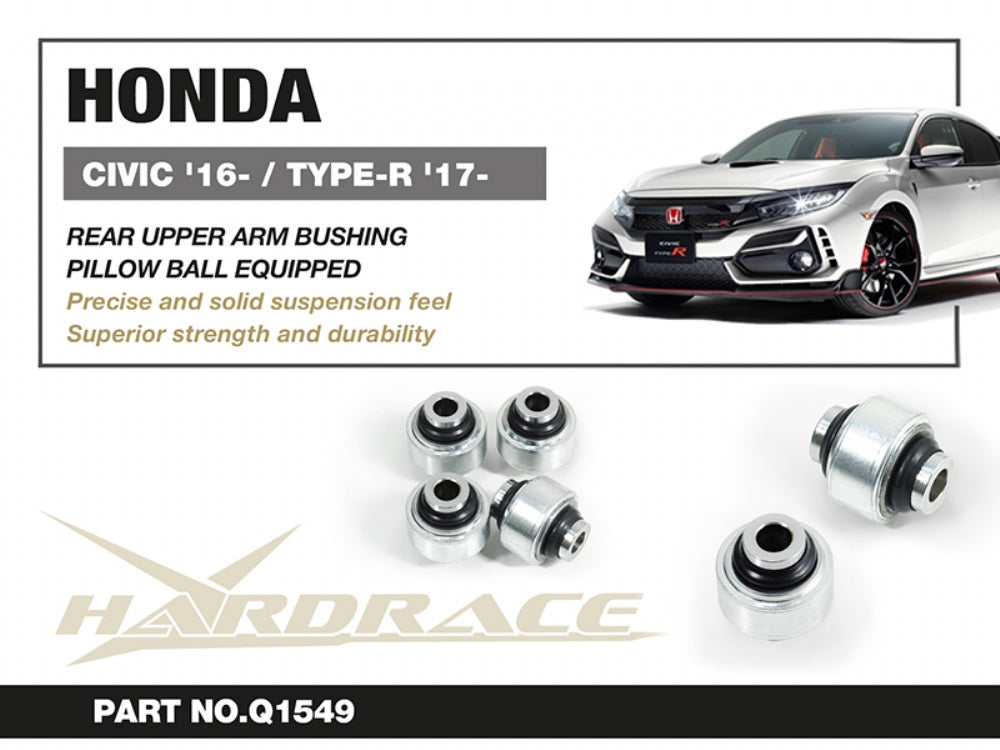 Set bucse brat suspensie superior spate Hardrace pentru Honda Civic - Q1549