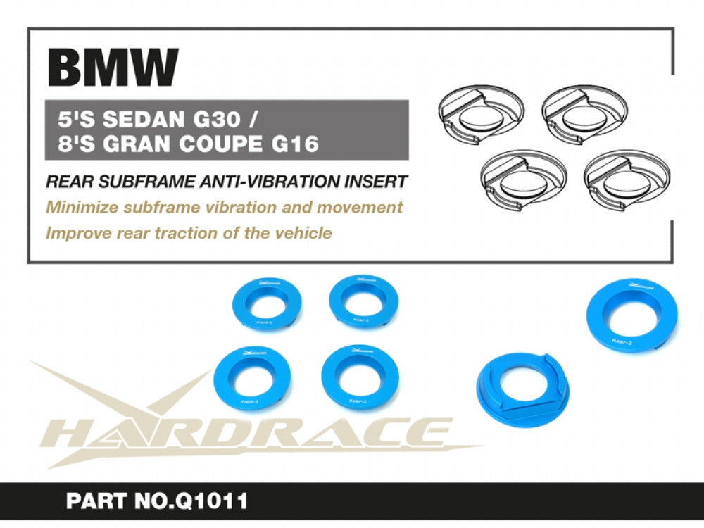 Insertie antivibratie punte spate Hardrace pentru BMW Seria 5 - Q1011