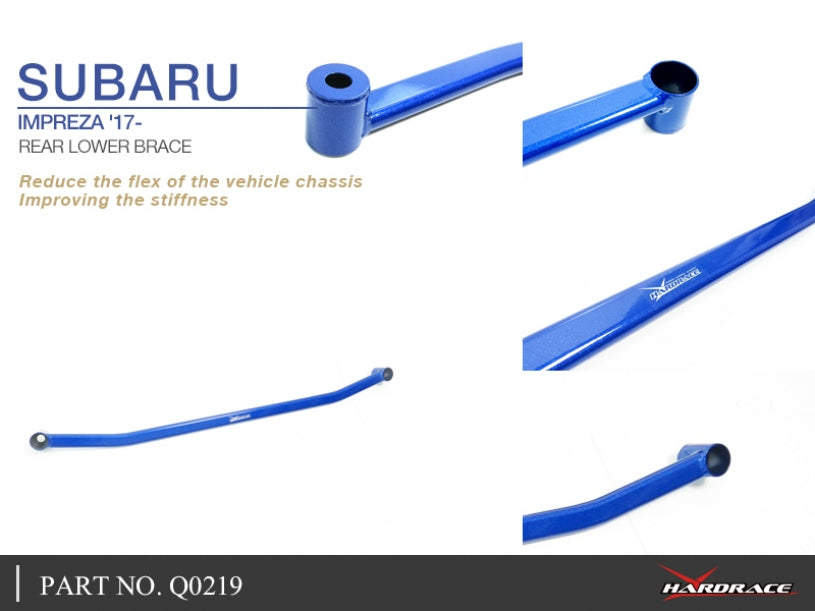 Bara rigidizare inferior spate Hardrace pentru Subaru Forester / Impreza - Q0219