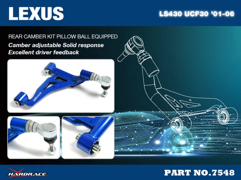 Kit corectie camber spate Hardrace pentru Lexus LS - 7548