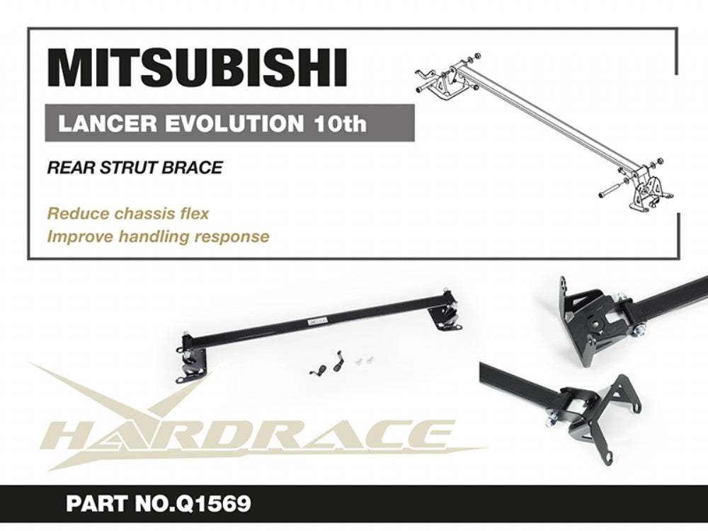 Bara rigidizare telescoape spate Hardrace pentru Mitsubishi Lancer Evo - Q1569