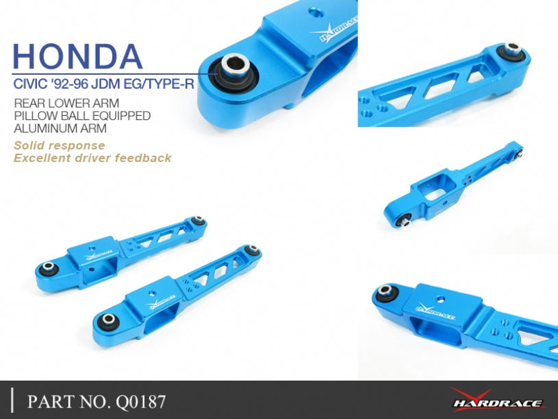 Brat suspensie inferior spate Hardrace pentru Honda CRX / Civic - Q0187