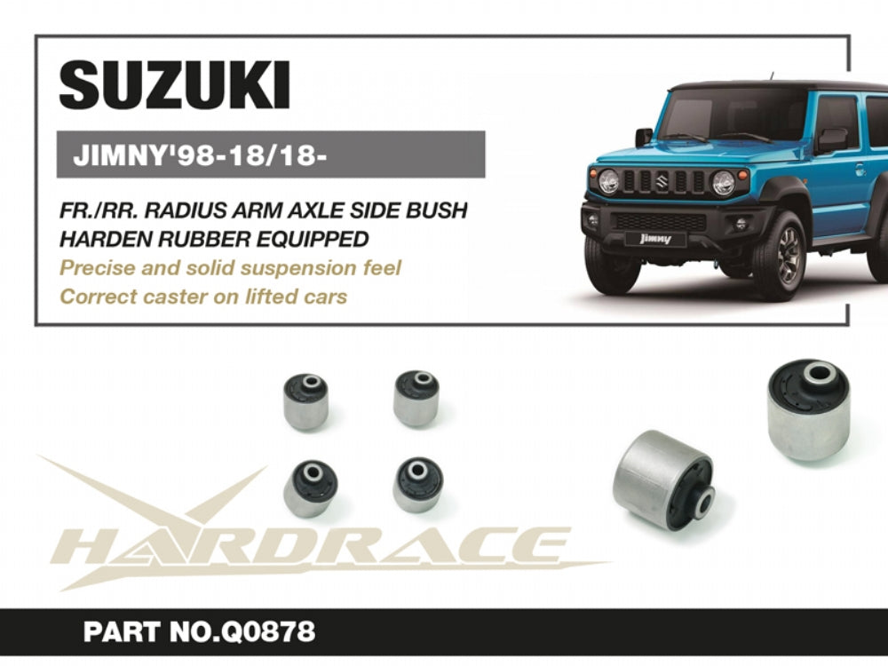 Set bucse brat tensiune fata, capat punte Hardrace pentru Suzuki Jimny - Q0878