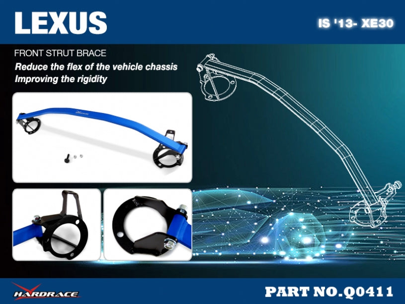 Bara rigidizare telescoape fata Hardrace pentru Lexus IS - Q0411